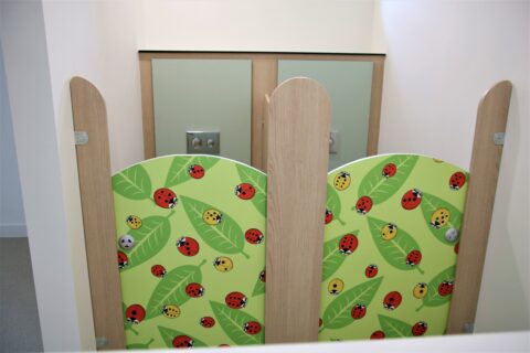The nursery toilets